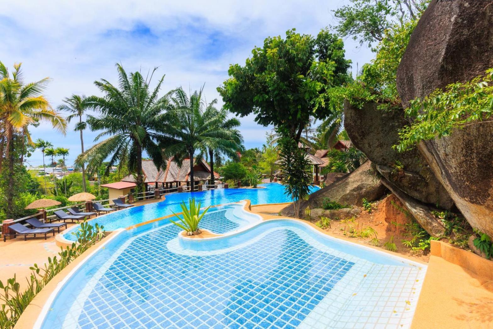 Samui Wooden Hill Apartment Lamai Beach  ภายนอก รูปภาพ